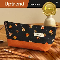 博客來 Uptrend V Plus 螢 光寬底筆袋 不附皮質手把