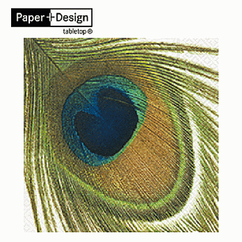 德國原裝進口【Paper+Design】Peacock Feather-孔雀羽毛