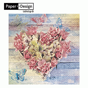 德國原裝進口【Paper+Design】Roses In Shape-(玫瑰形狀)愛心