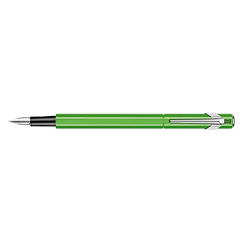 【CDA 瑞士卡達】849 鋼筆, F螢光綠