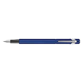 【CDA 瑞士卡達】849 鋼筆, EF霧面寶石藍