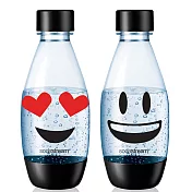 Sodastream 水滴型專用水瓶 500ML 2入(Emoji)
