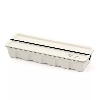 MIDORI 環保素材紙漿鉛筆盒II- 白