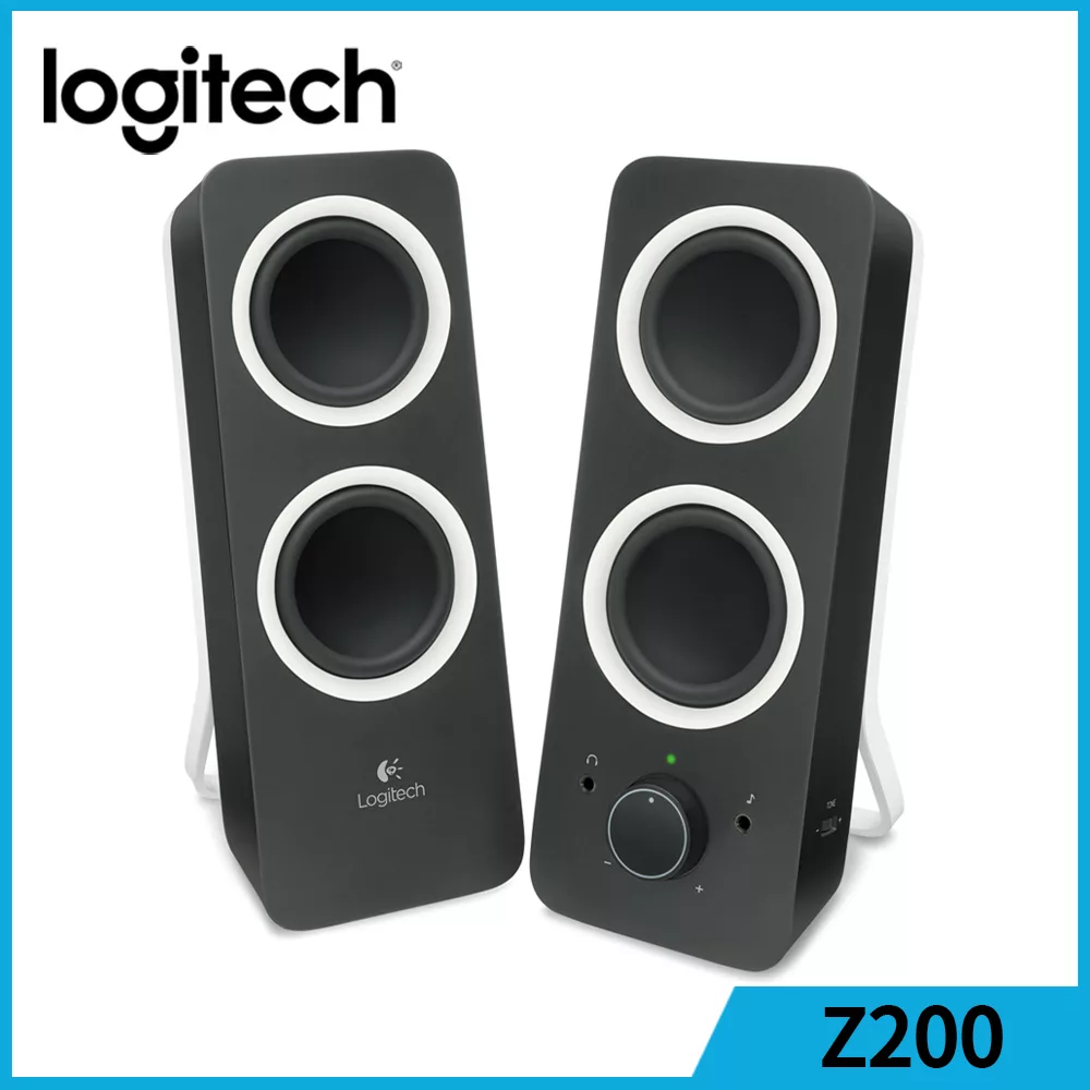 羅技 Z200 多媒體音箱 黑色