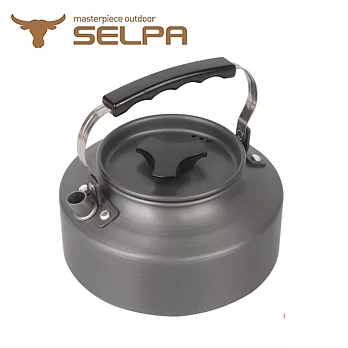 【韓國SELPA】1.1L鋁合金茶壺熱水壺泡茶壺(黑色)