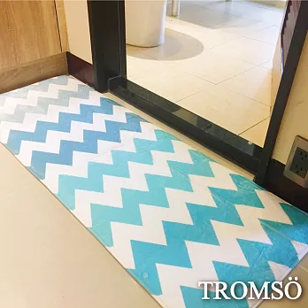 TROMSO簡單生活超柔軟舒適特長地墊-M205水波藍綠
