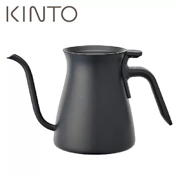 【最佳咖啡良伴】Kinto Pour Over Kettle細口手沖壺【消光黑】900ml