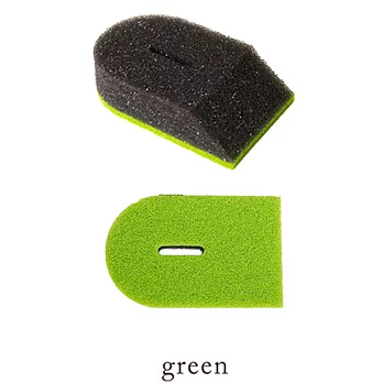 【清洗鍋具超好用】PLYS base高密度清潔海綿【日本製】綠