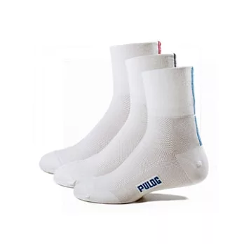 【 PULO 】Coolmax超透氣排汗自行車襪-三雙入-3色組男