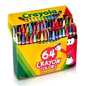 美國crayola繪兒樂 彩色蠟筆64色