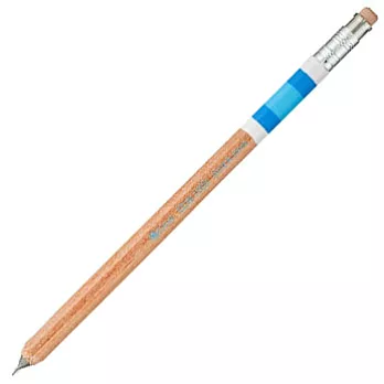 CAMEL木製六角桿自動鉛筆0.5藍色