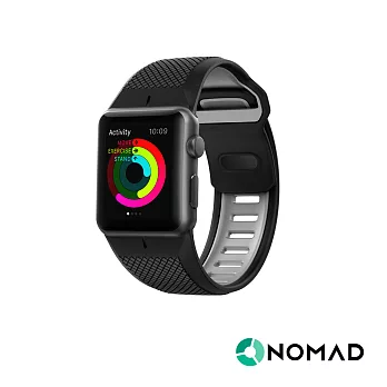 美國NOMAD Apple Watch專用矽膠錶帶 -SLATE