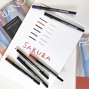 【SAKURA】筆格邁藝術筆頭3.0mm(六色入)