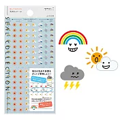 MIDORI 手帳貼紙MEMO/心情/記帳系列-天氣