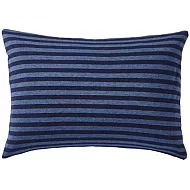 [MUJI無印良品]棉天竺粗紋枕套/43/混暗藍