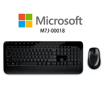 Microsoft 微軟無線滑鼠鍵盤組2000 M7J-00018