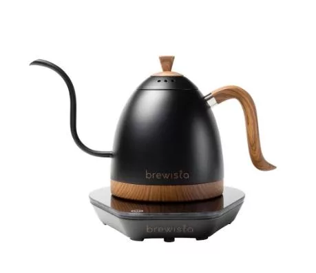 Brewista Artisan 600ml細長嘴可調溫不鏽鋼電水壺-啞光黑