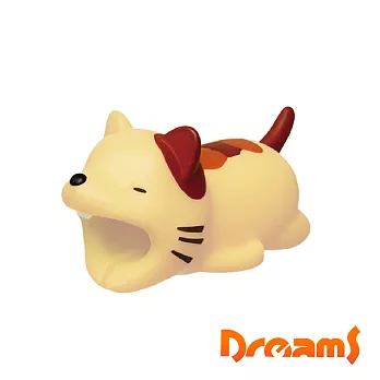 Dreams 慵懶動物園-iPhone專用咬線器(賴床的貓咪)