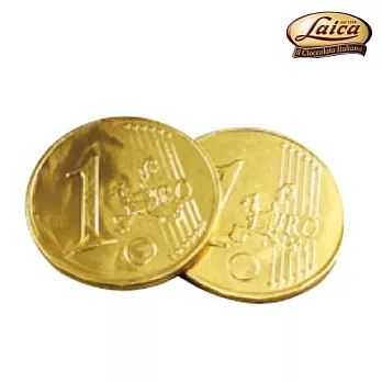 《Laica萊卡》歐元大金幣牛奶巧克力60g
