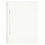 KOKUYO Soft線圈點線筆記本<Clear>系列80枚B5 -方眼點線