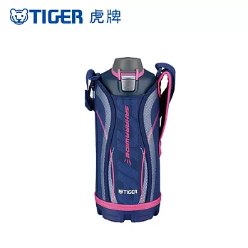 TIGER虎牌 1.0L運動型不鏽鋼真空保冷瓶/MME-C100_e粉紅色
