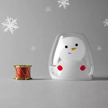 聖誕系列-雪人雙層杯