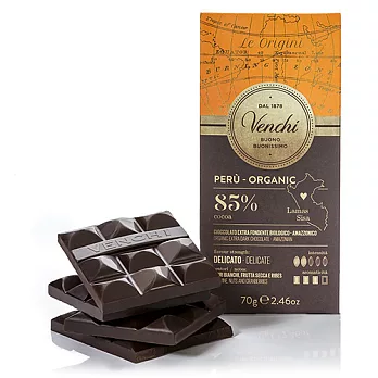 《義大利Venchi威琪》85%祕魯黑巧克力70g
