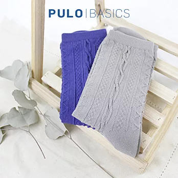 【PULO】麻花紋短襪組合包B-2雙入組合B