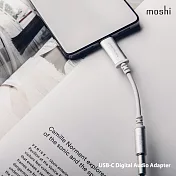 Moshi USB-C 音樂轉接器銀色