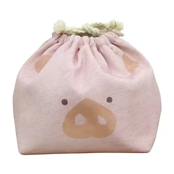 日本Toyo-Case 小動物便當袋【粉粉系】粉豬