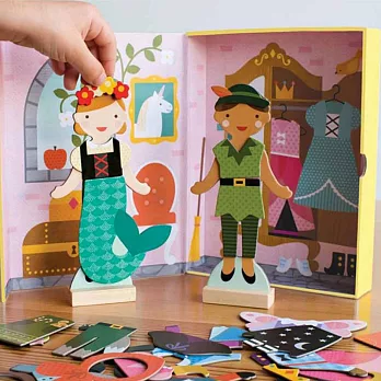 美國Petit Collage - 磁鐵換裝秀 - 童話故事