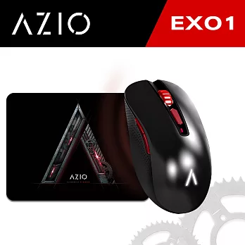 AZIO EXO1 真空金屬鍍膜電競滑鼠