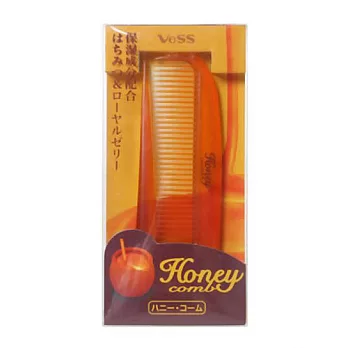 【日本Vess 】蜂蜜梳系列 H-450 摺疊扁梳【日本製！】