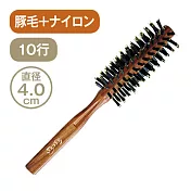 【日本Vess 】豚毛捲髮梳系列 ~ EXC-1601 直徑 4 公分【日本製！】