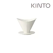 KINTO / OCT八角陶瓷濾杯(2杯)白