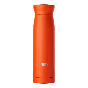 加拿大 utillife 輕盈保溫瓶/橘色/420ml橘色