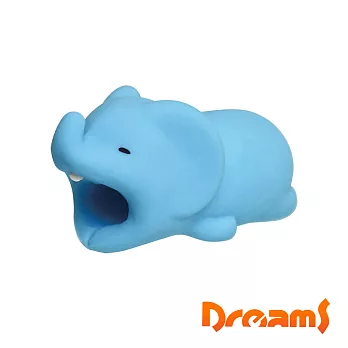 Dreams 慵懶動物園Ⅱ-iPhone專用咬線器(不洗澡大象)