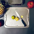【鈦安純鈦餐具 TiANN】專利萬用鈦砧板 切菜板 烘焙烤盤_素面
