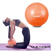 【Leader X】迷你多功能健身瑜珈球 韻律球 抗力球(25cm 橙色)
