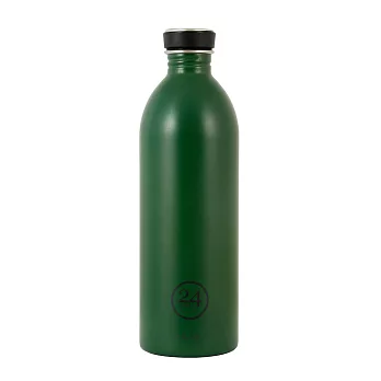 義大利 24Bottles 輕量冷水瓶 1000ml 森林綠