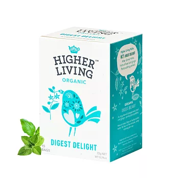 【英國HIGHER LIVING】消化解膩有機茶(15包)