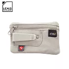 Lewis N. Clark RFID屏蔽扣夾零錢包 1234 (防盜錄、錢包、腰包、旅遊配件、美國品牌) 淺灰色