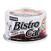 Bistro Cat特級銀貓健康餐罐 (白身鮪魚+柴魚)80G*24罐