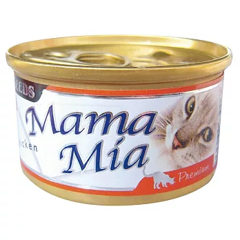 MamaMia貓餐罐系列- 鮮嫩純雞肉 85G*24入