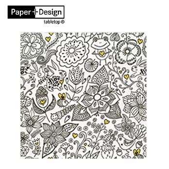 【Paper+Design】德國進口餐巾紙 -Zentangle 禪繞畫