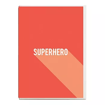 【 英國I ENDED UP HERE 】Superhero A6 Greeting Card
