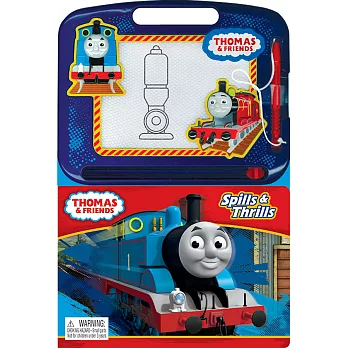 Thomas & Friends: Spills & Thrills 湯瑪士磁性畫板故事書