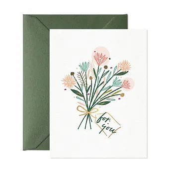 【Card Nest 】For You(mini) 萬用卡 花卉系列 英國進口 M1062