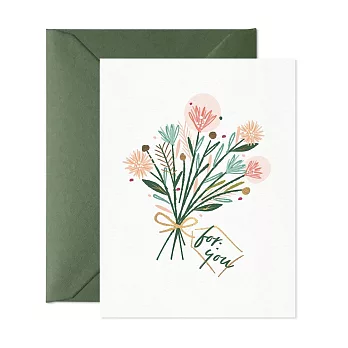 【Card Nest 】For You  (mini) 萬用卡 花卉系列 英國進口 M1062