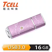 TCELL 冠元-USB3.0 16GB 絢麗粉彩隨身碟(薰衣草紫)